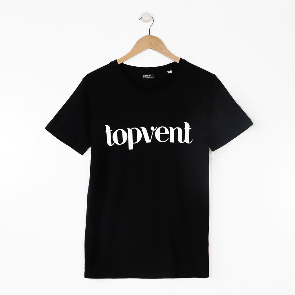 Topvent T-shirt Zwart